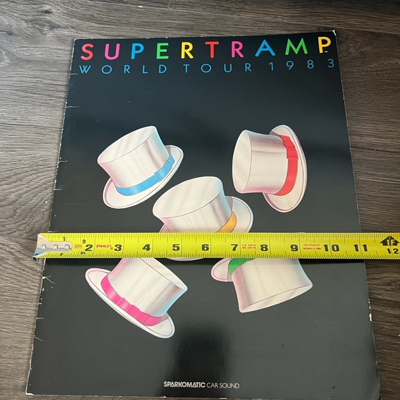 Supertramp World Tour 1983 Program - Picture 2 of 3